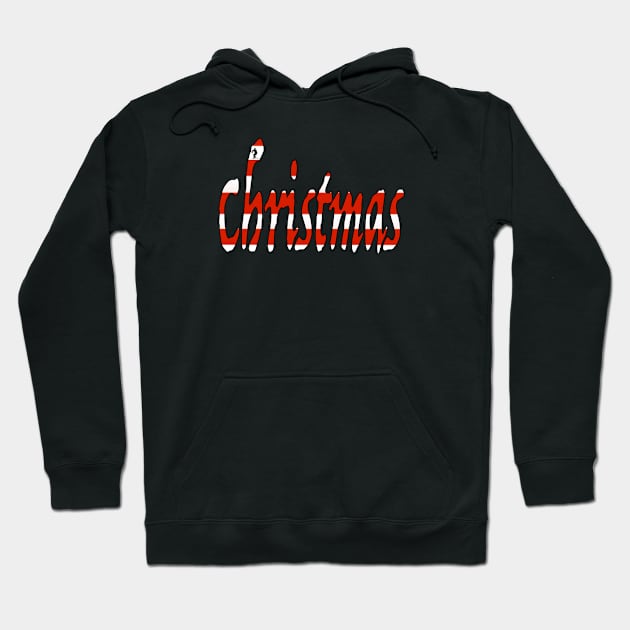 Ugly Christmas Hockey Christmas Hoodie by rayraynoire